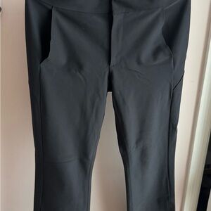Athleta Stellar Flare Trousers in Black